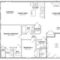 Medium stormview floorplan