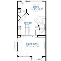 Medium main floor plan 