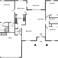 Medium maple floor plan
