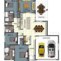 Medium floor plan