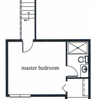 Medium 2nd floor master bdrm