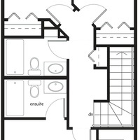 Medium e plan upper floorplan
