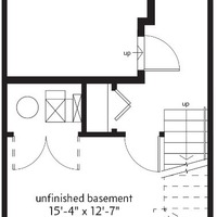 Medium a plan basement floorplan