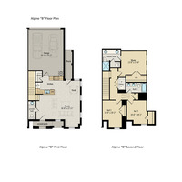 Medium alpine b rear entry floorplan