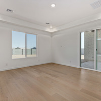 Medium owner suite exits to patio