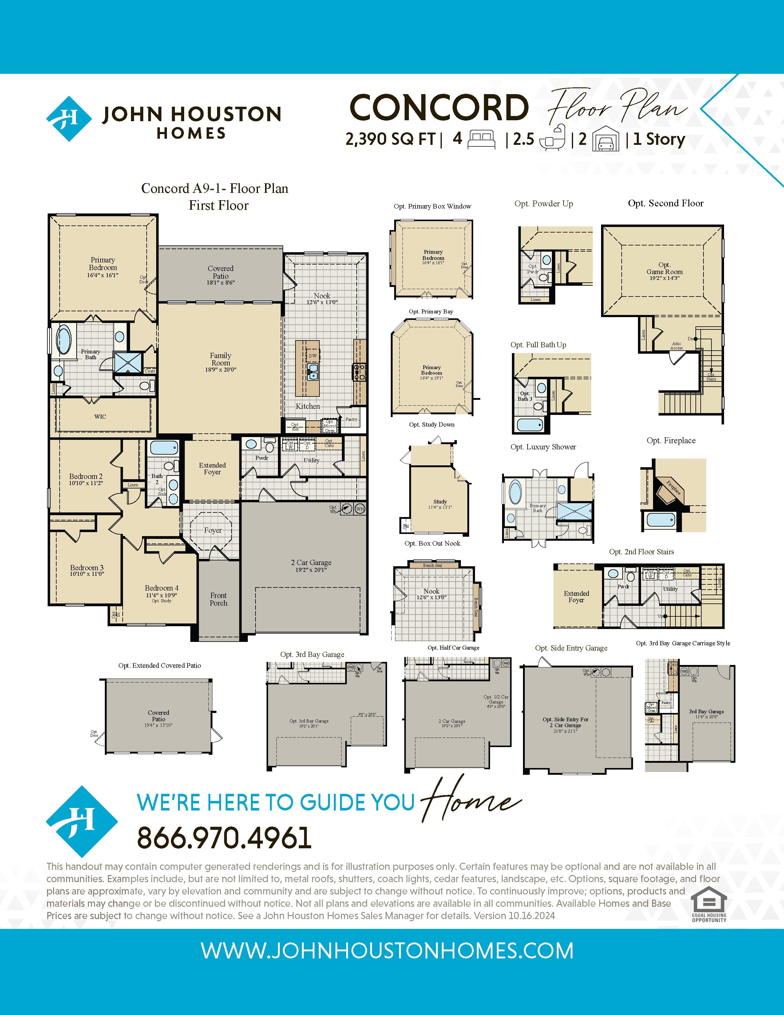Concord A9-1 Floor Plan