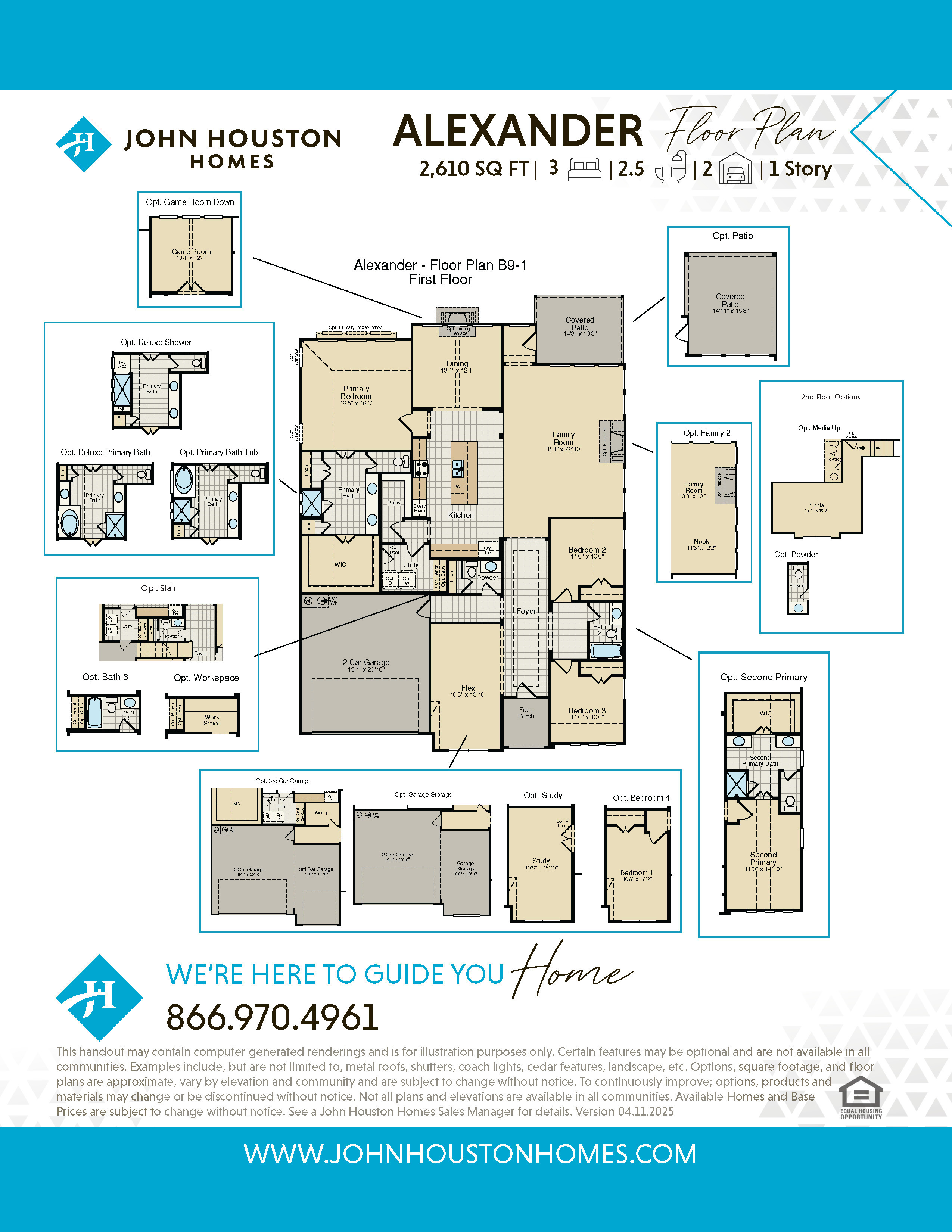 Alexander B9-1 Floor Plan