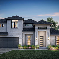 Medium richmond d9 1 2 story brick