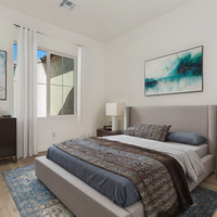 Medium harmony lot 53 staged bedroom
