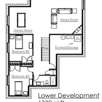 Medium carlyle lower development floorplan
