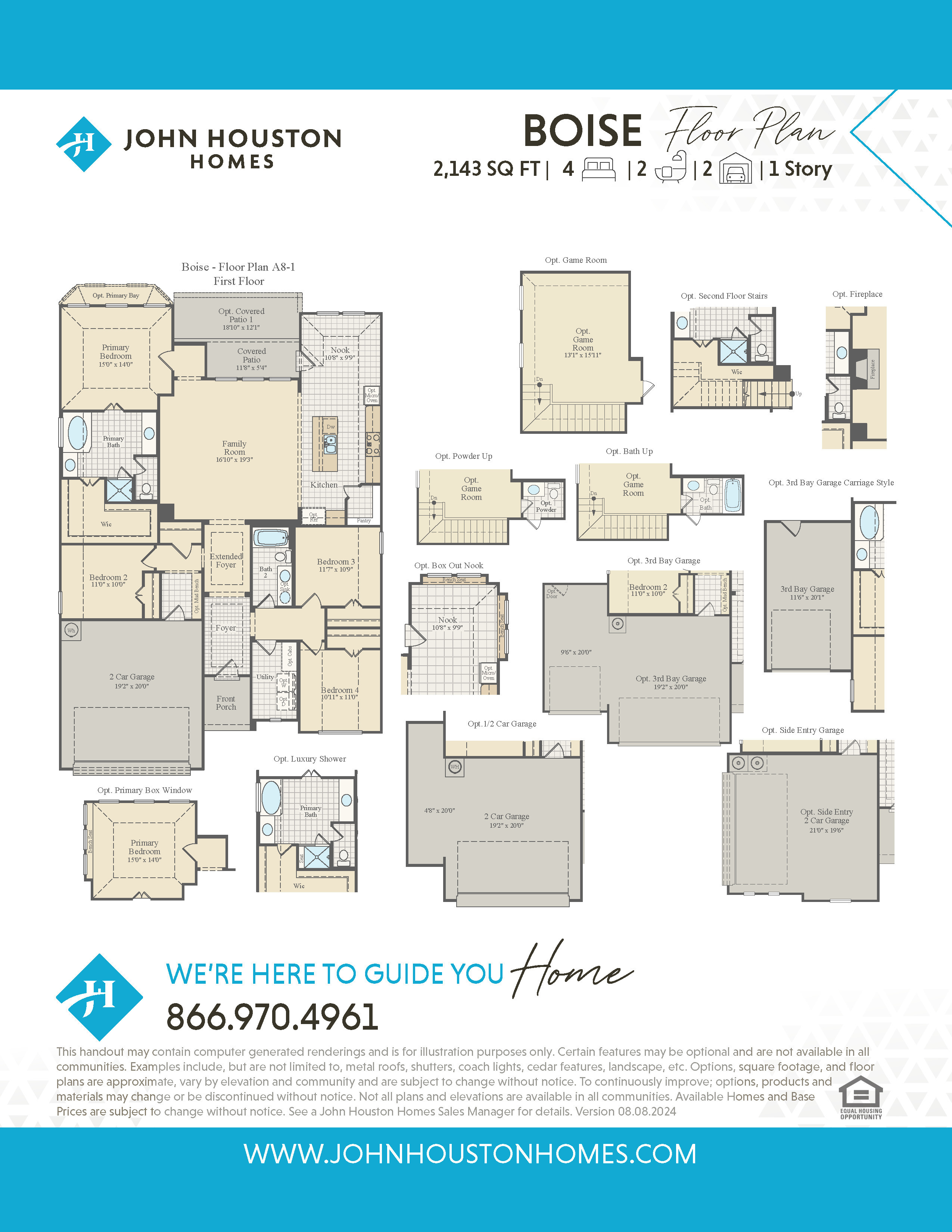 Boise A8-1 Floor Plan