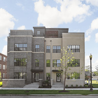 Medium nouveau building one box brownie exterior