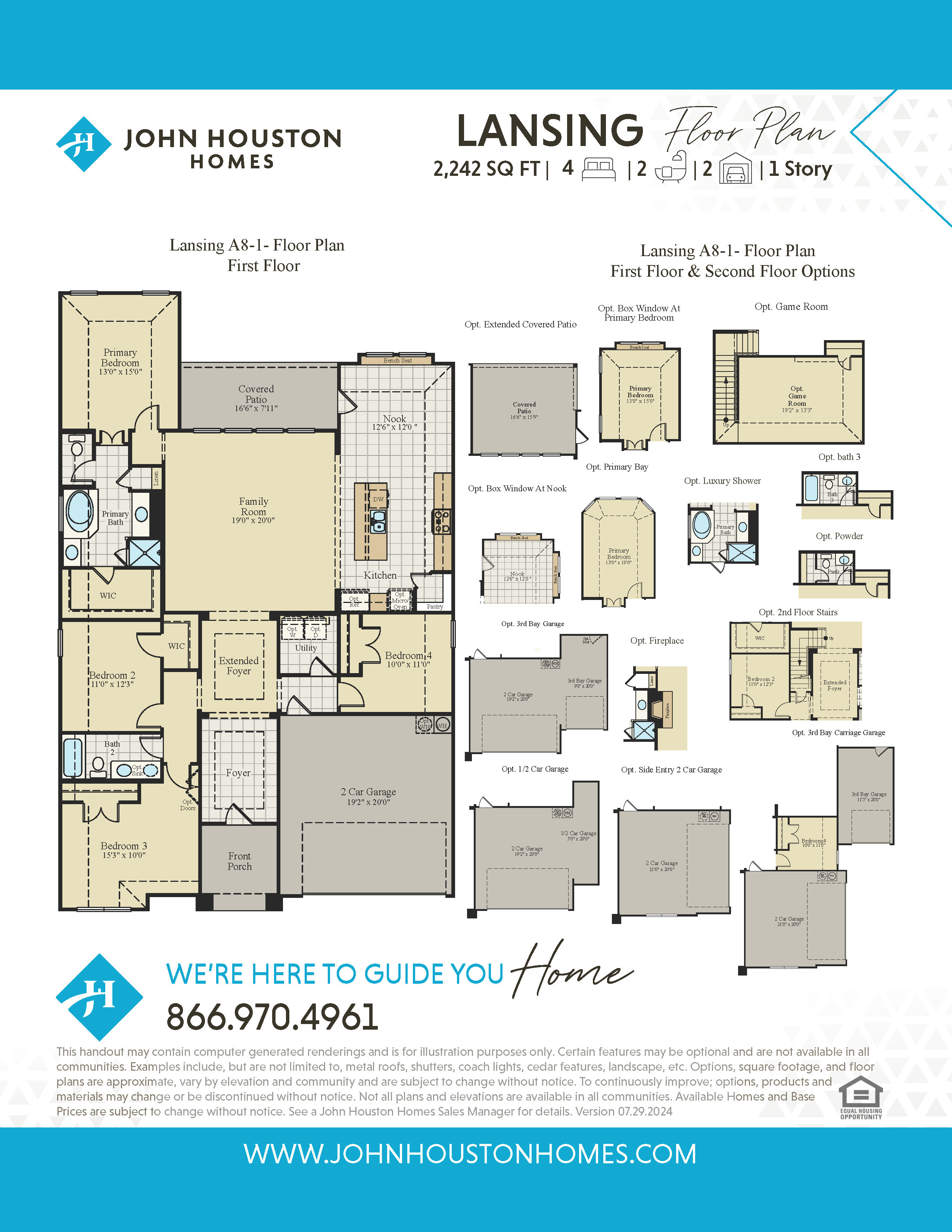 Lansing A8-1 Floor Plan