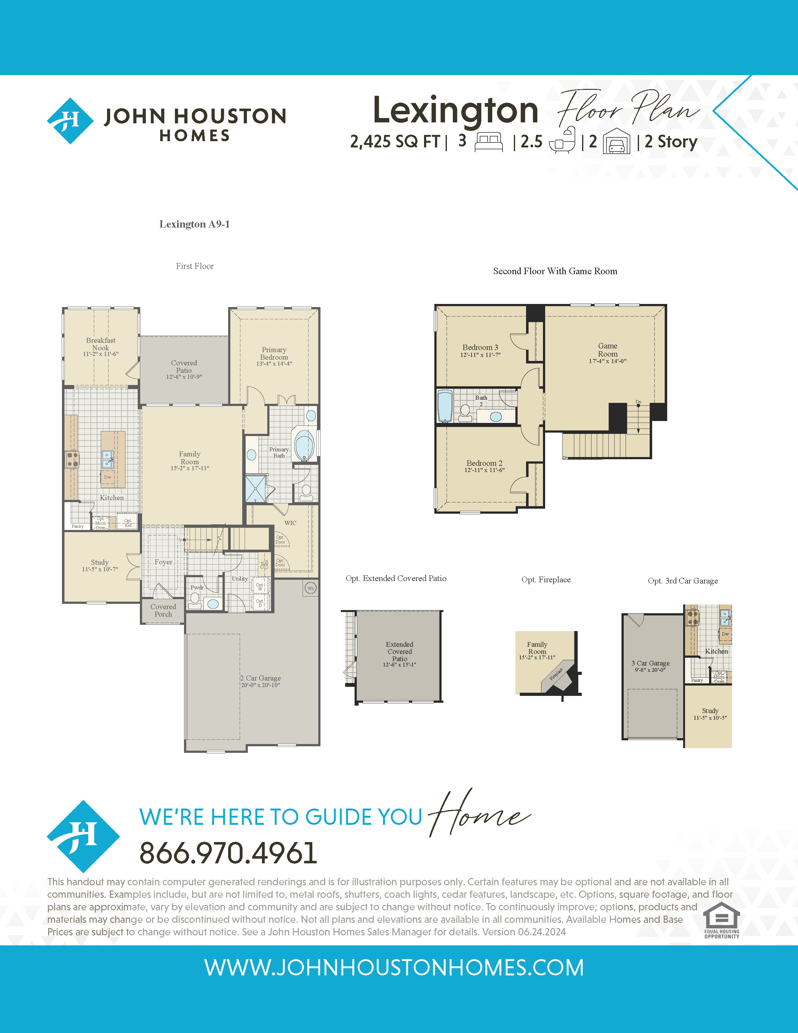 Lexington A9-1 Floor Plan