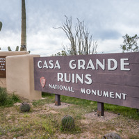 Medium casa grande ruins sign copy
