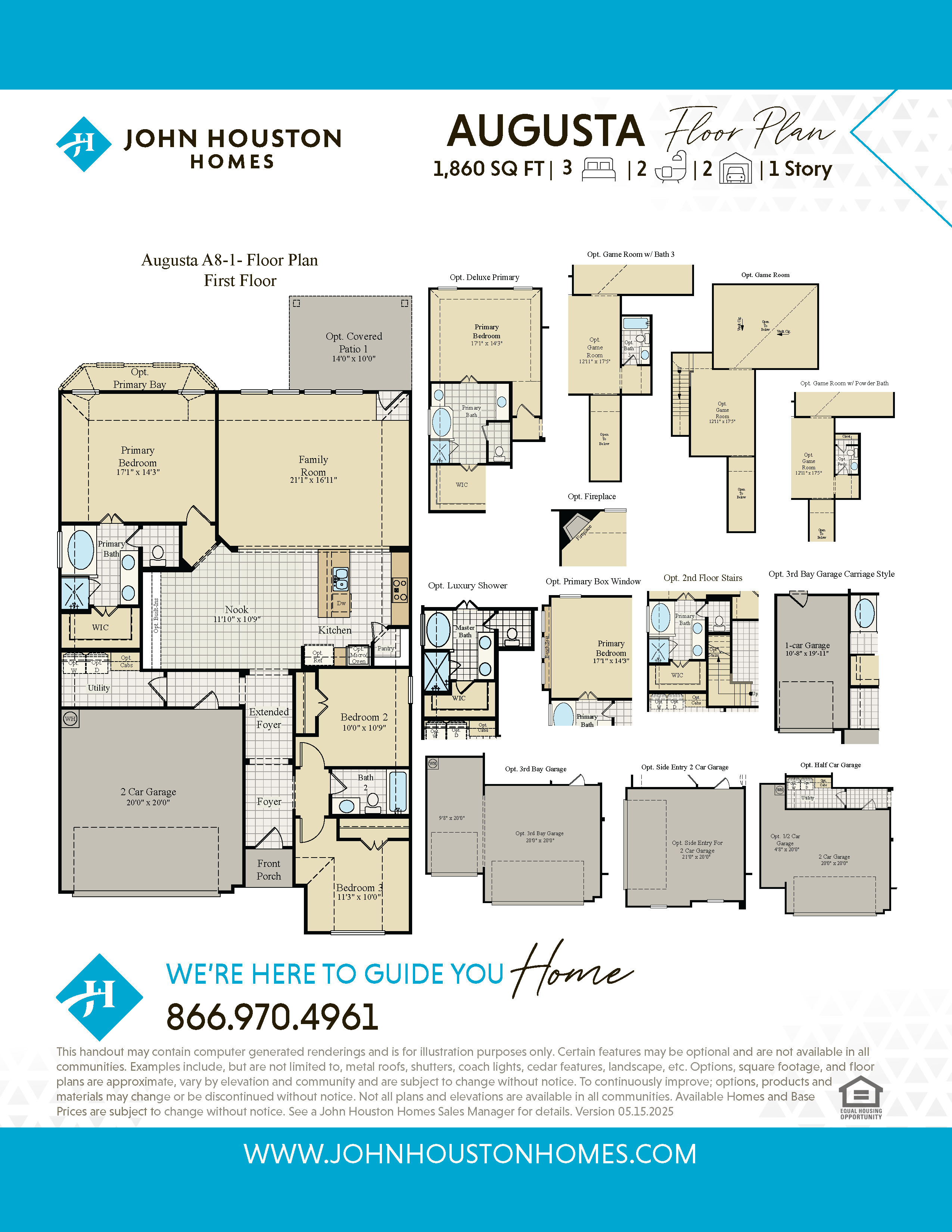 Augusta A8-1 Floor Plan