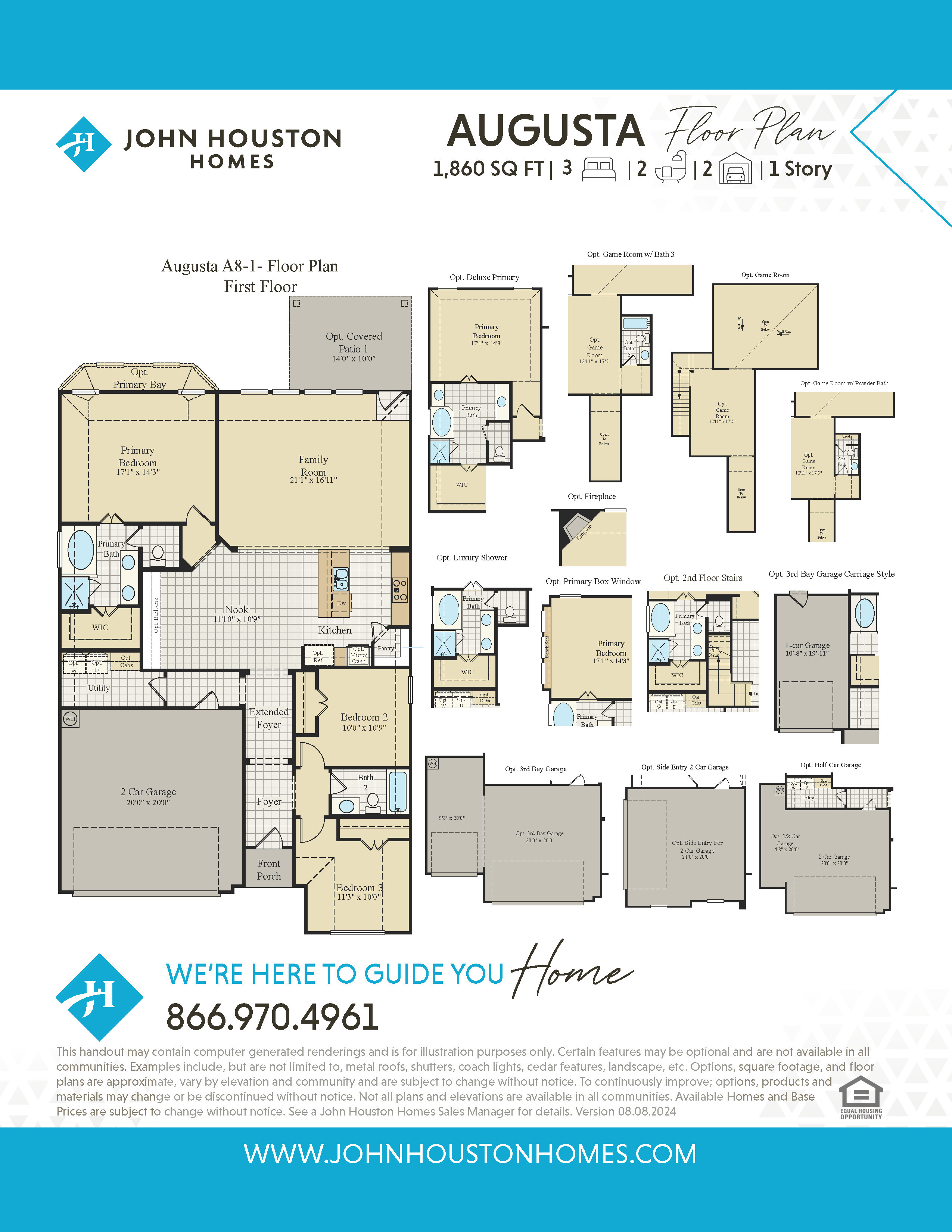 Augusta A8-1 Floor Plan