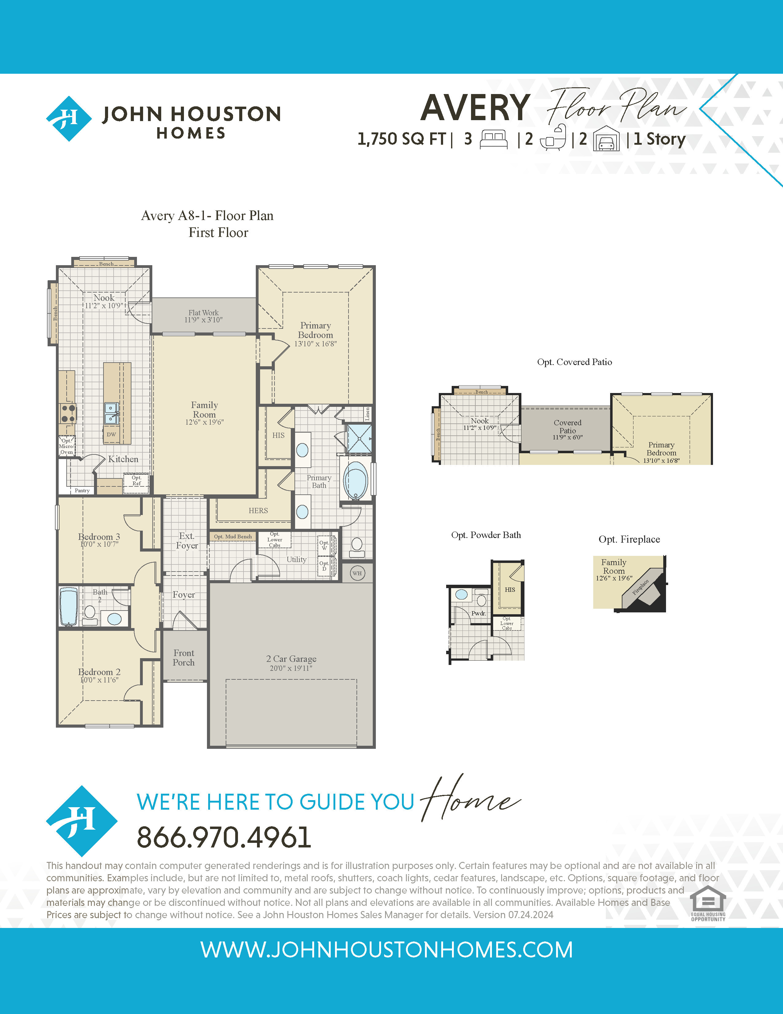 Avery A8-1 Floor Plan