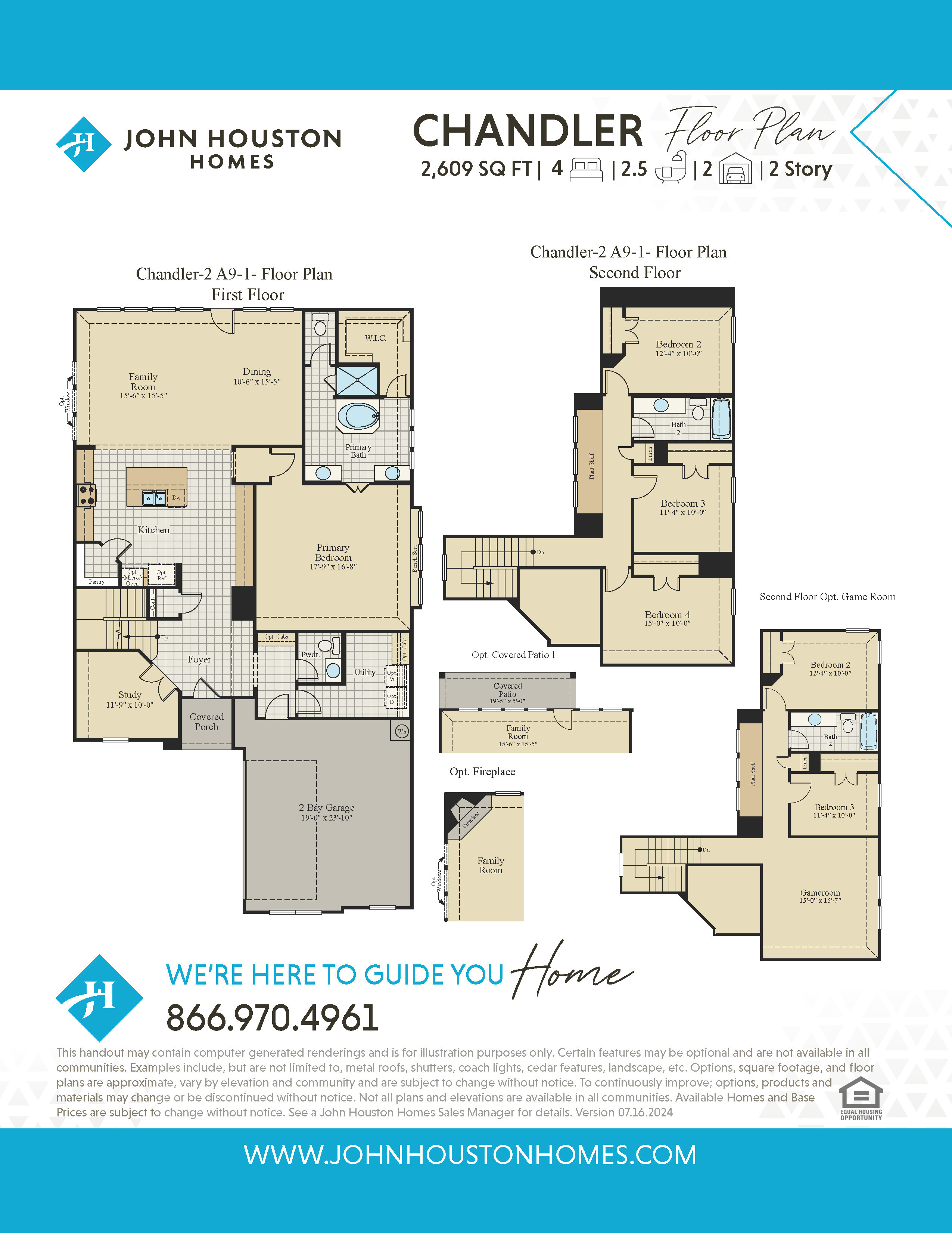 Chandler-2 A9-1 Floor Plan
