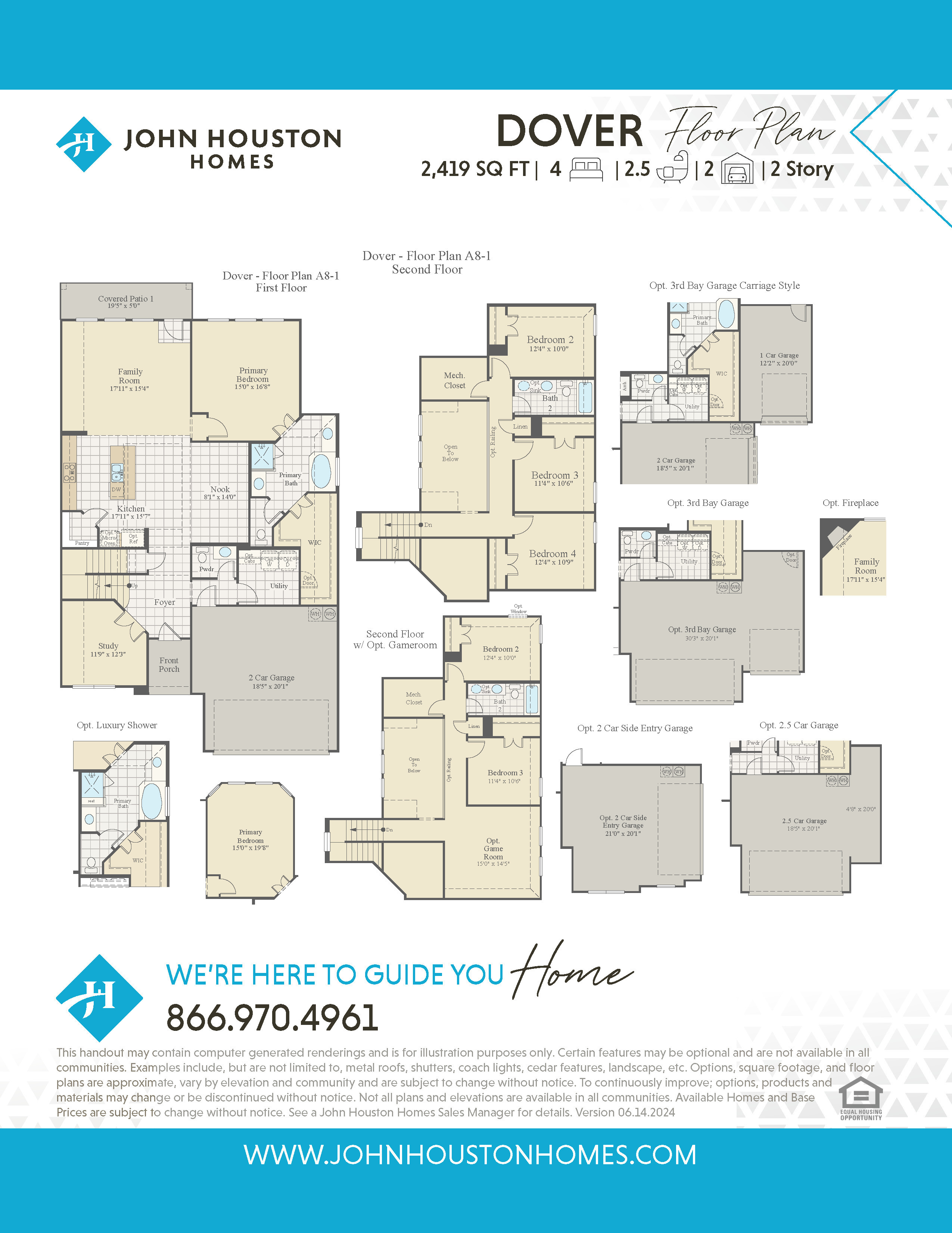 Dover A8-1 Floor Plan