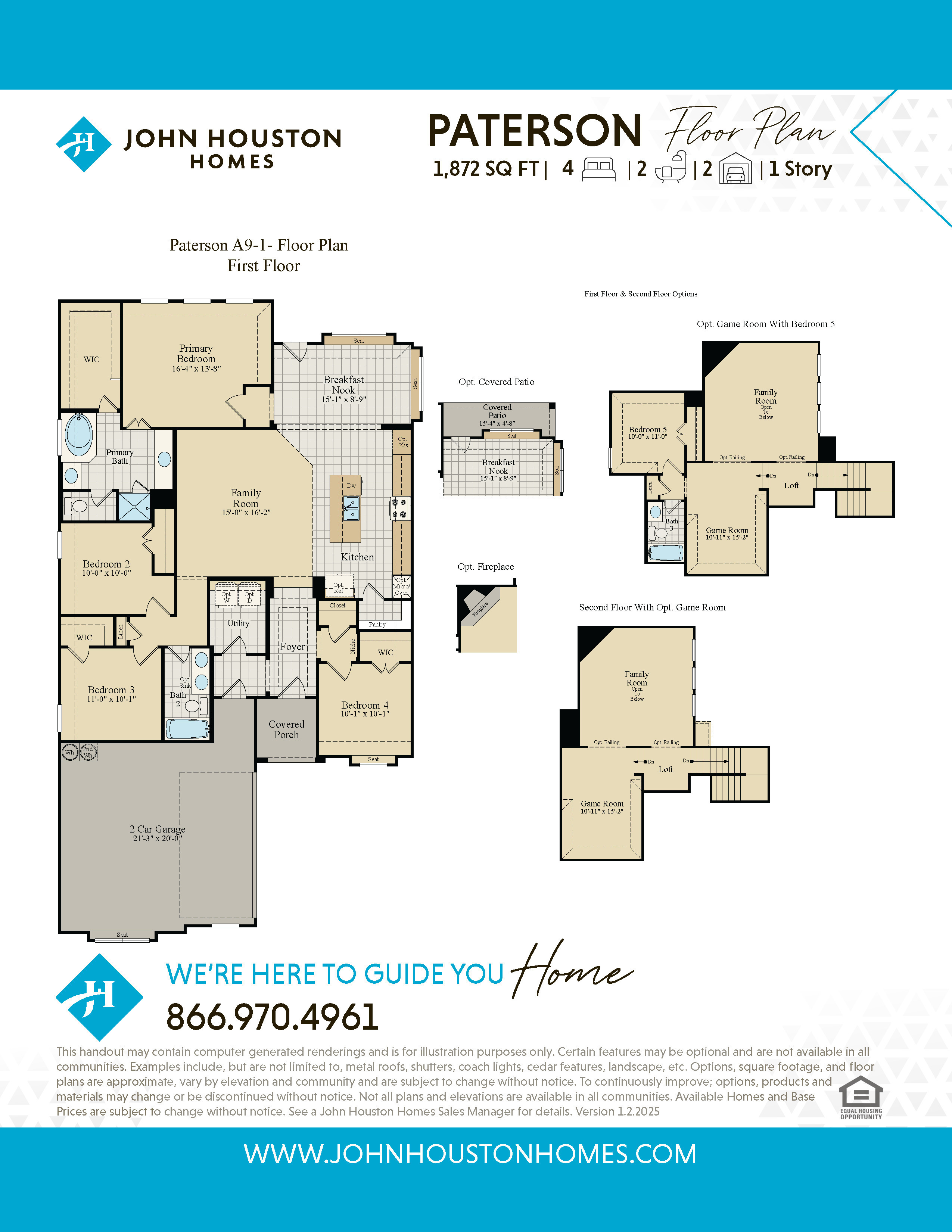 Paterson A9-1 Floor Plan