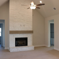 Medium fireplace