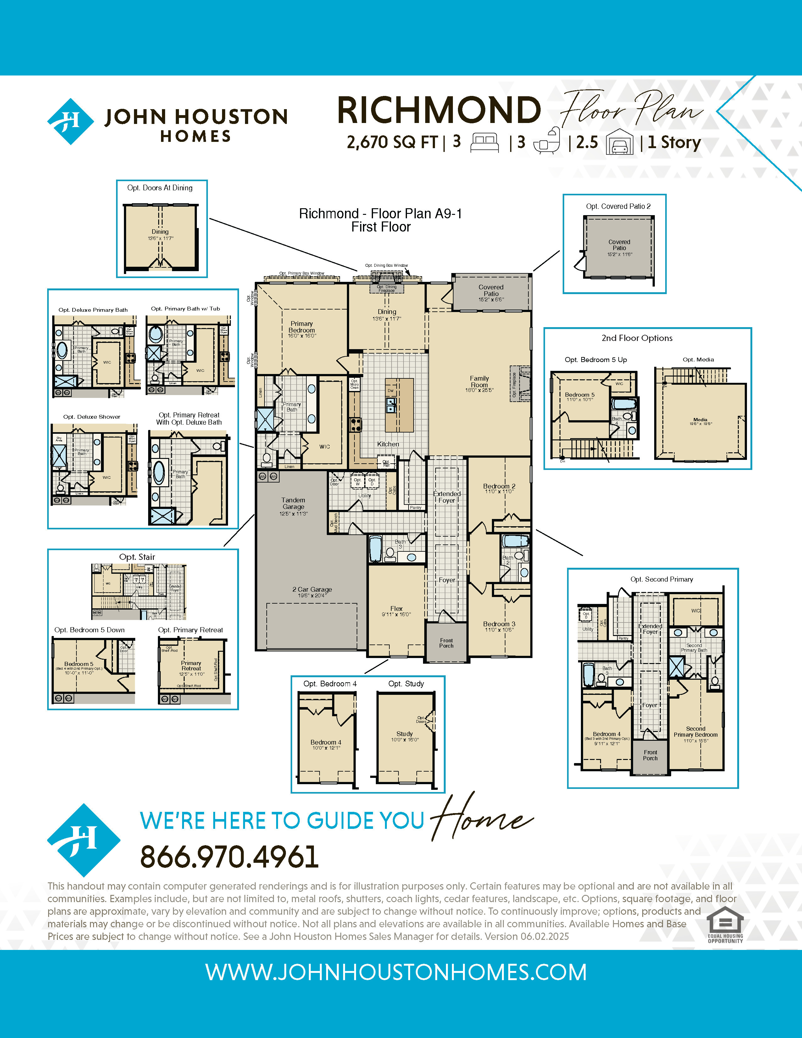 Richmond A9-1 Floor Plan