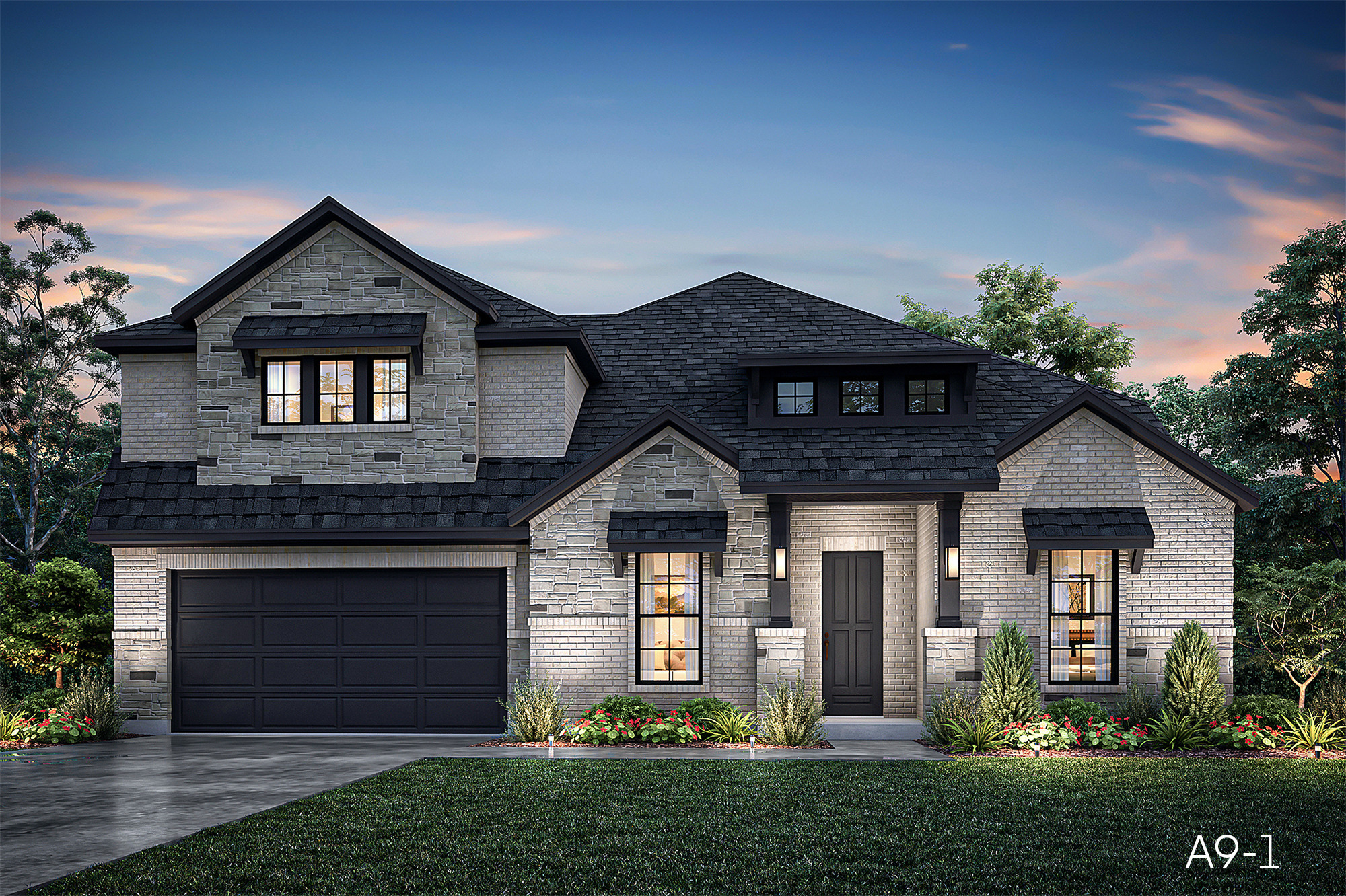 Alexander A9-1 - 2-Story - Front Entry