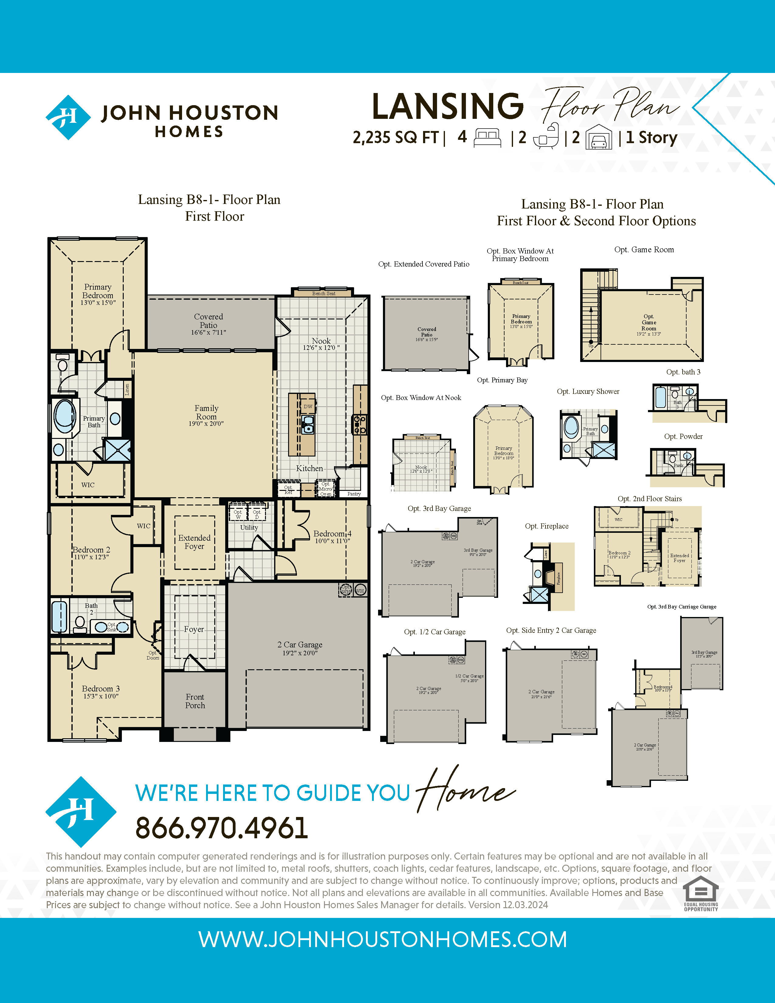 Lansing B8-1 Floor Plan