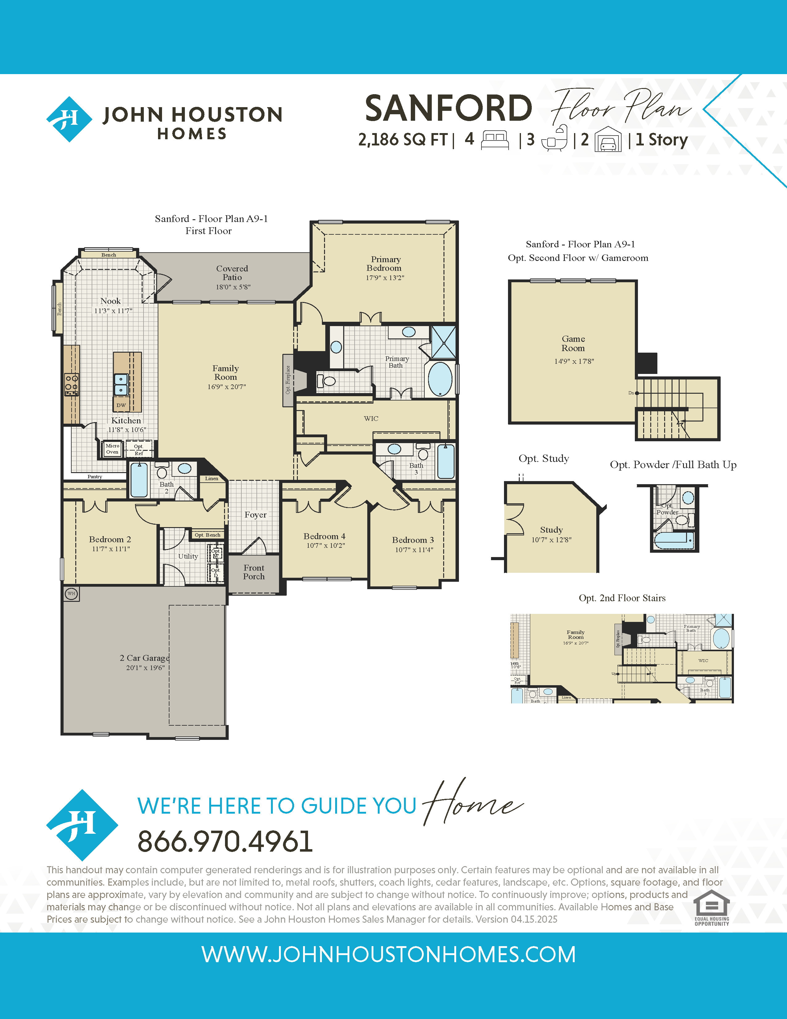 Sanford A9-1 Floor Plan