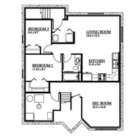 Medium basement plan