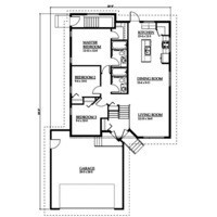Medium main floor plan 2