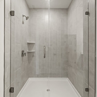 Medium 410parisst alloy titanium primary bedroom shower