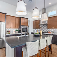 Medium 5412 model home kitchen