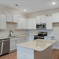 Medium kitchen angled