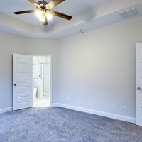 Medium master bedroom corner area