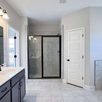 Medium master bathroom