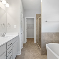 Medium master bathroom