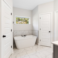 Medium master bathroom