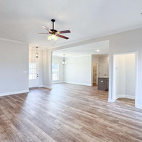 Medium family room and stairs