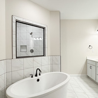 Medium master bathroom