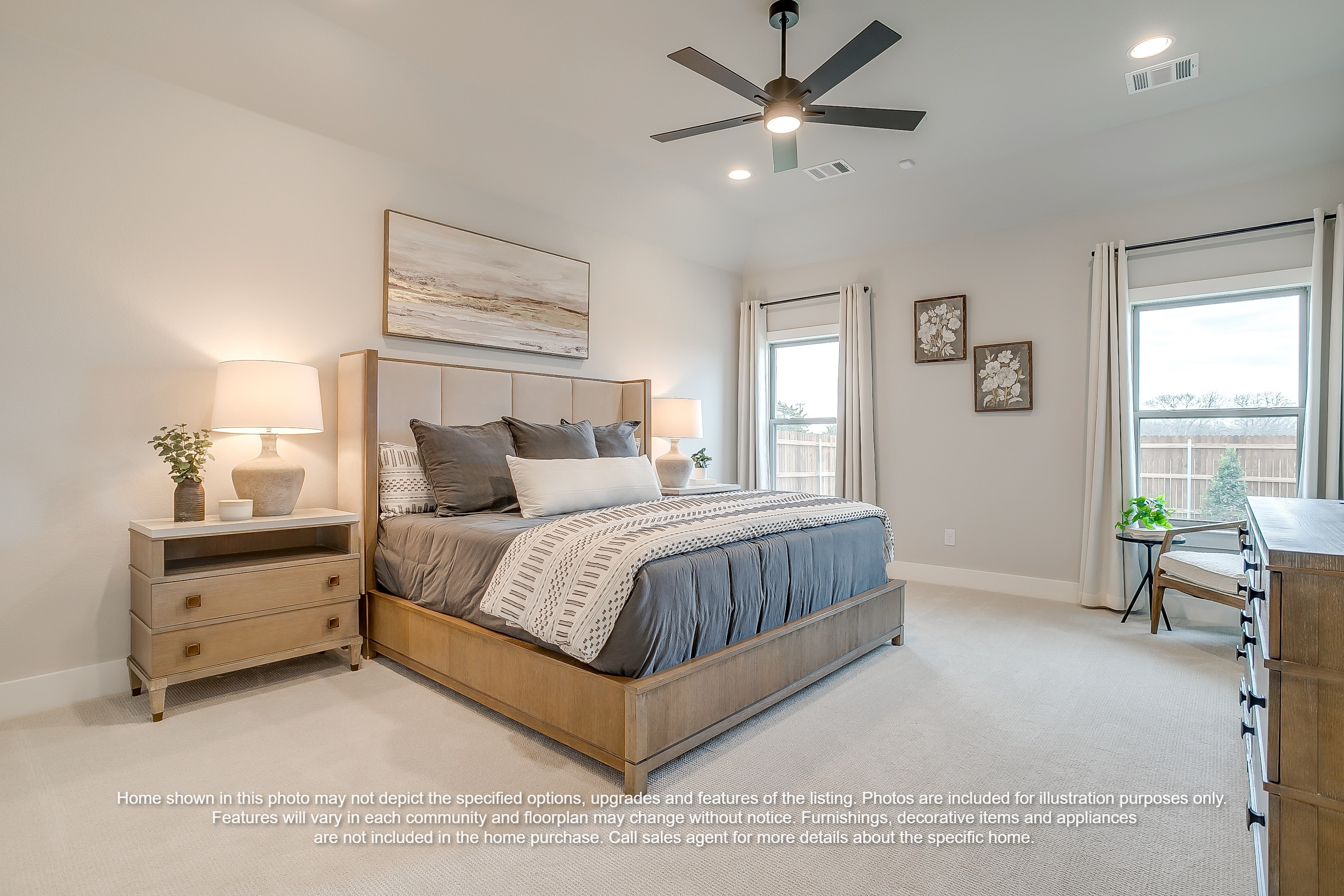 Example Primary Bedroom