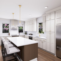 Medium blanc rendering kitchen 2