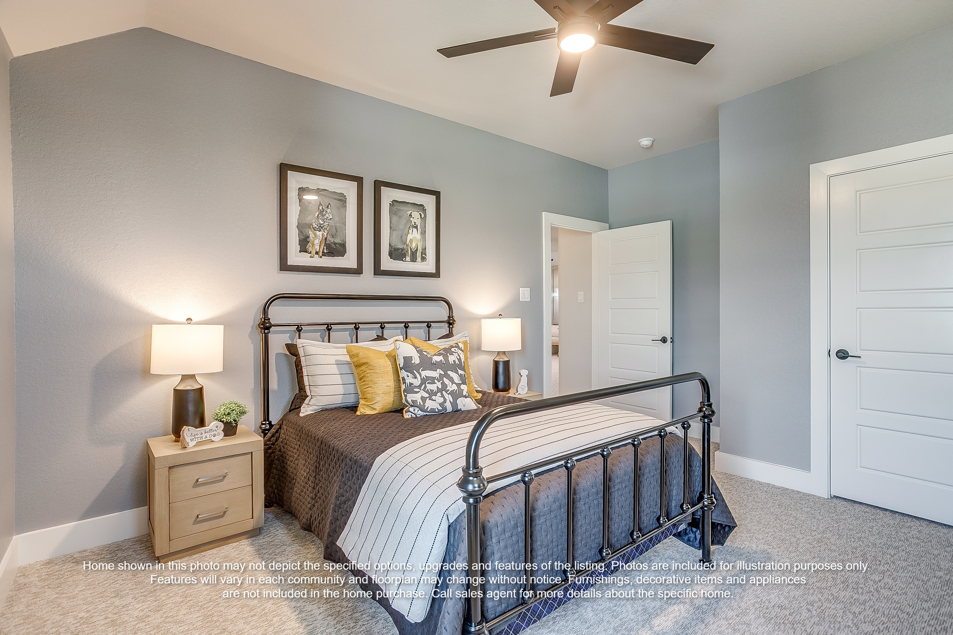 Example Upstairs Bedroom