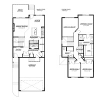 Medium dantea duplex floor plan