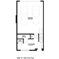 Medium main floor plan 