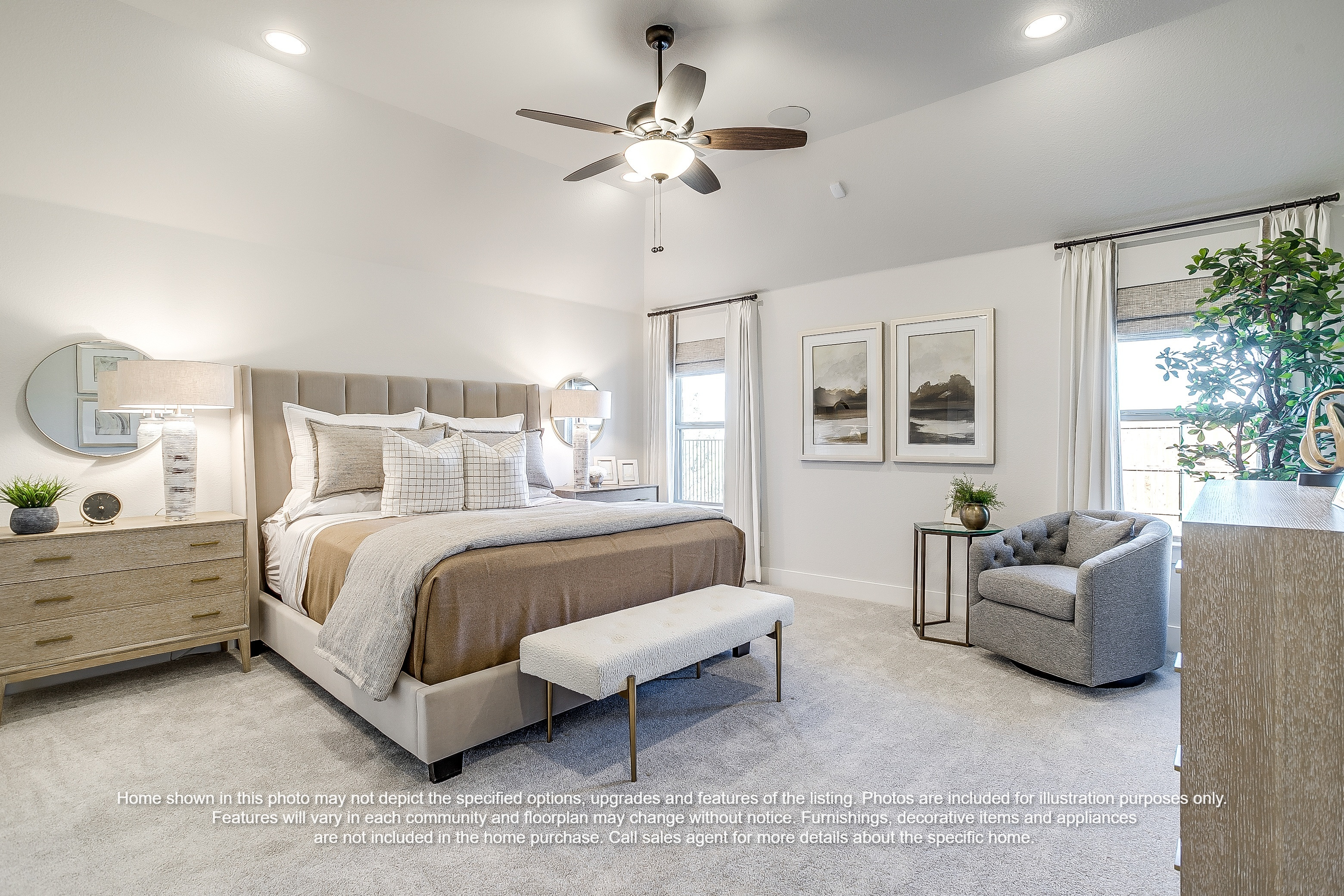 Example Primary Bedroom