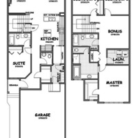 Medium paragon floor plan 