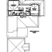 Medium upper floor plan