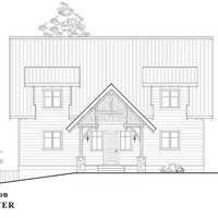 Medium clearwater front elevation